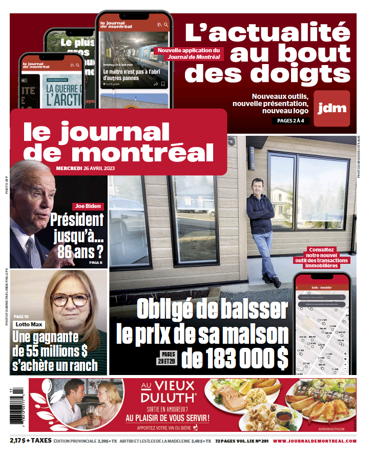 journal de montréal service a la clientèle