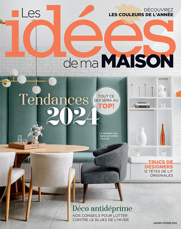 Tendances déco 2024 - Côté Maison