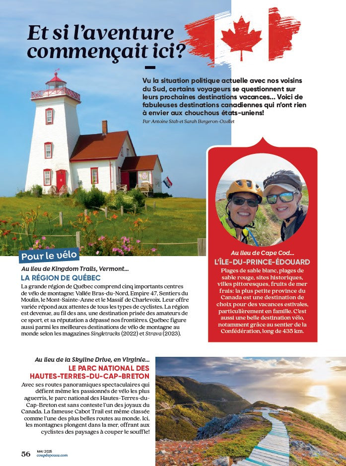 Abonnement au magazine Coup de Pouce