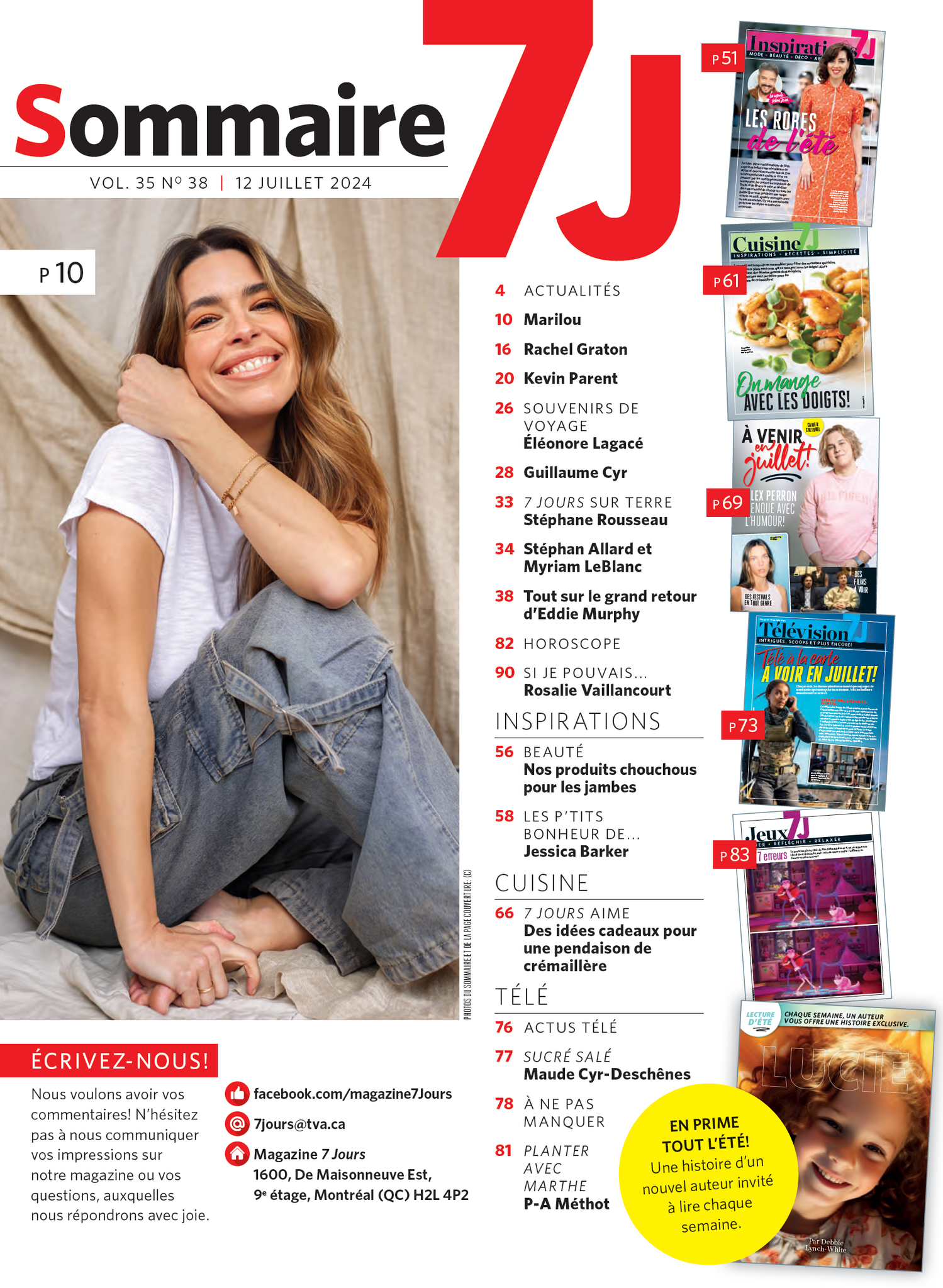 Vol.35 no.38 | 12 juillet 2024