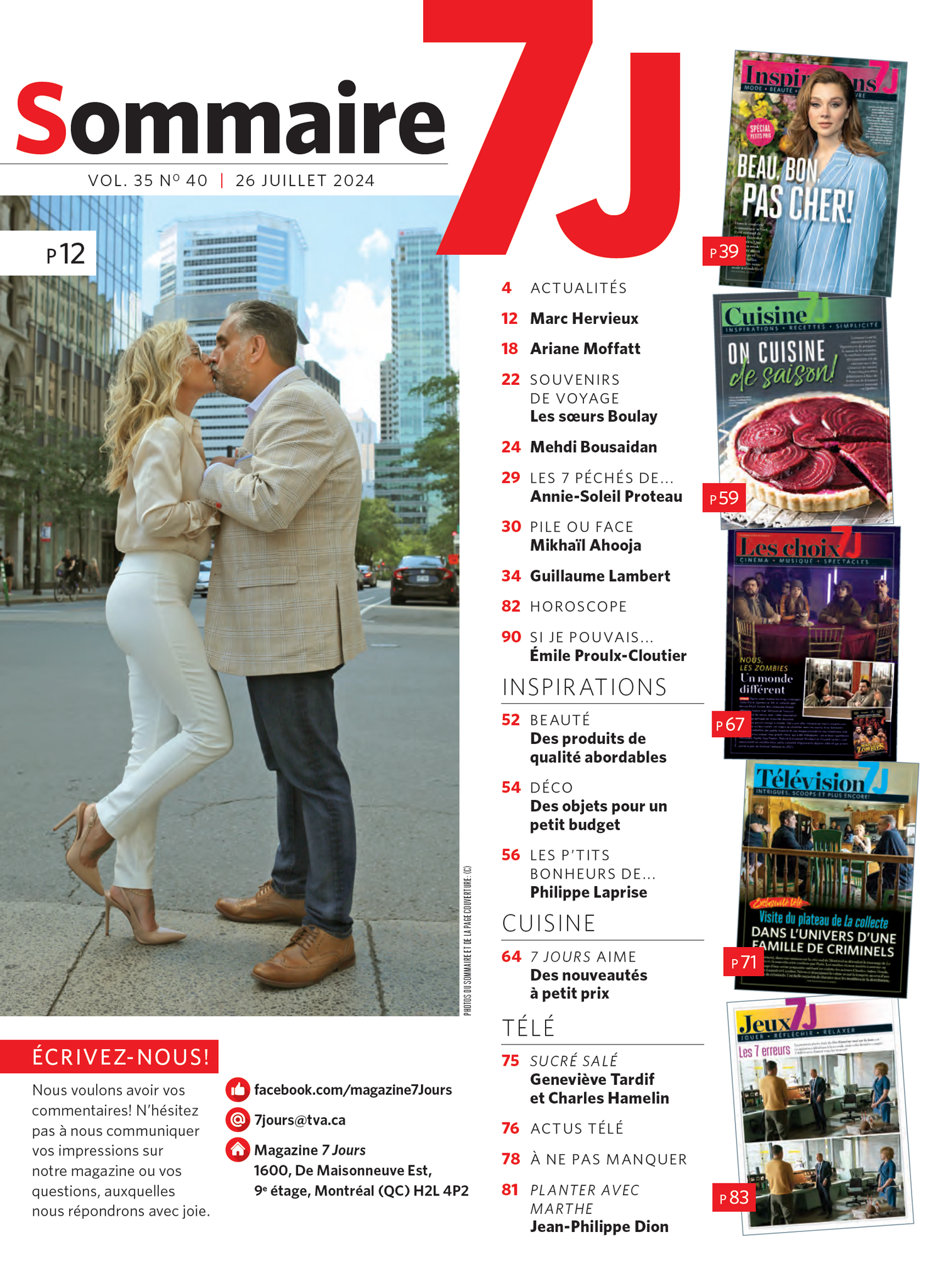 Vol.35 no.40 | 26 juillet 2024