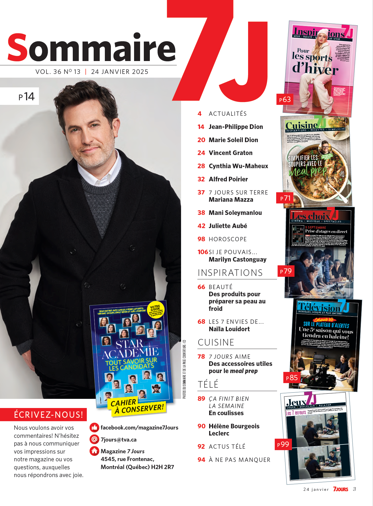 Vol.36 no.13 | 24 janvier 2025