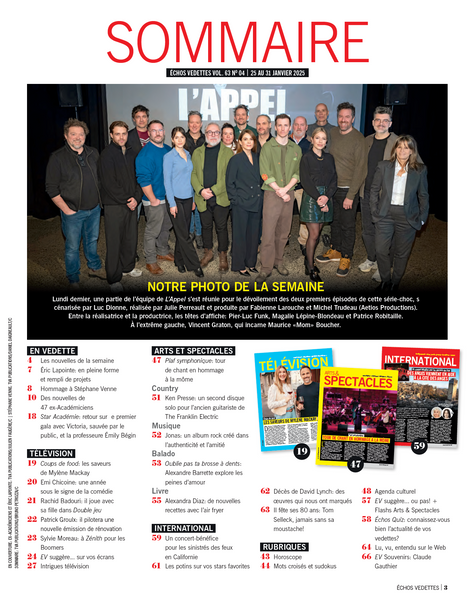 Vol.63 no.04 | 25 au 31 janvier 2025