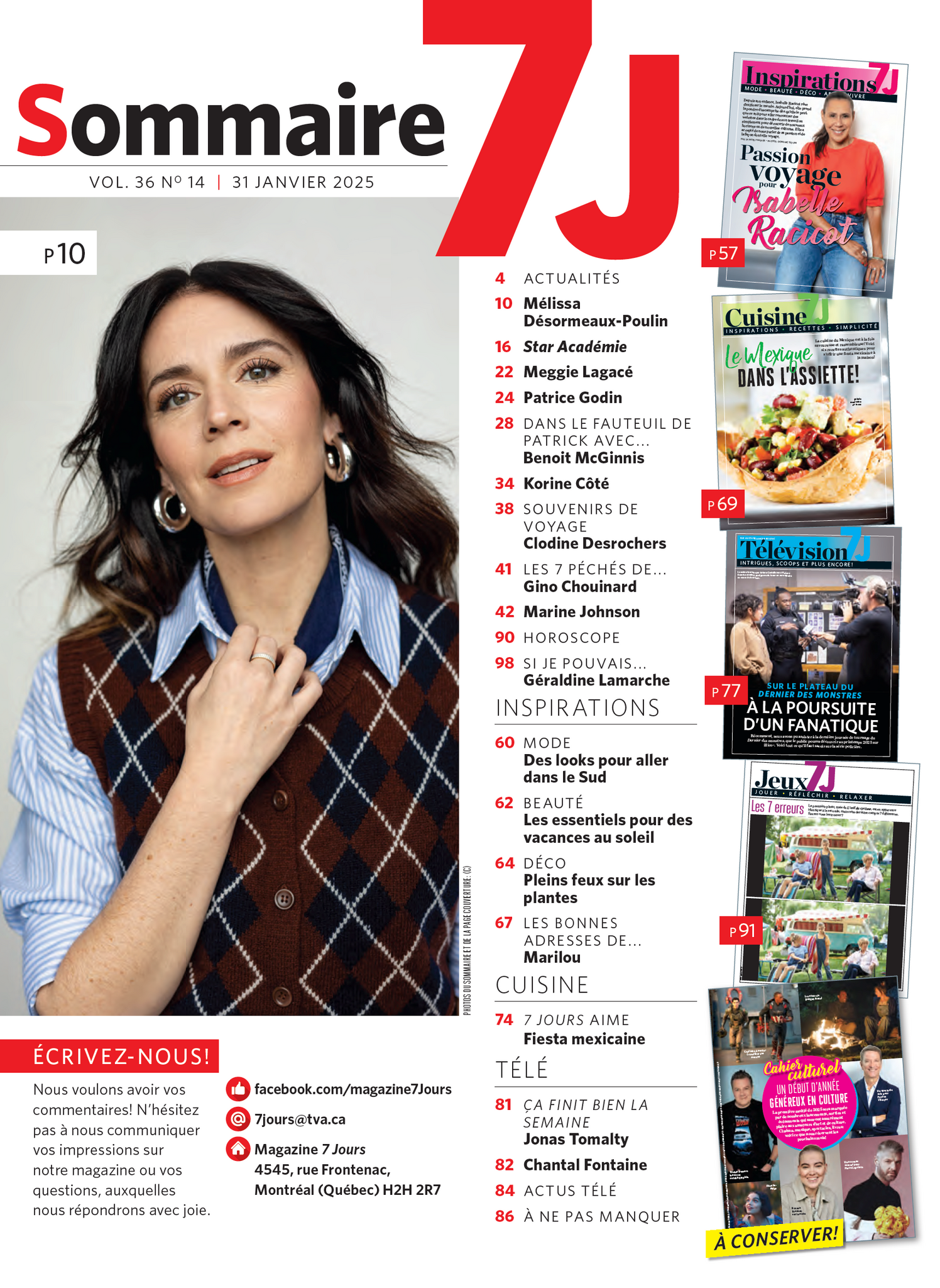 Vol.36 no.14 | 31 janvier 2025