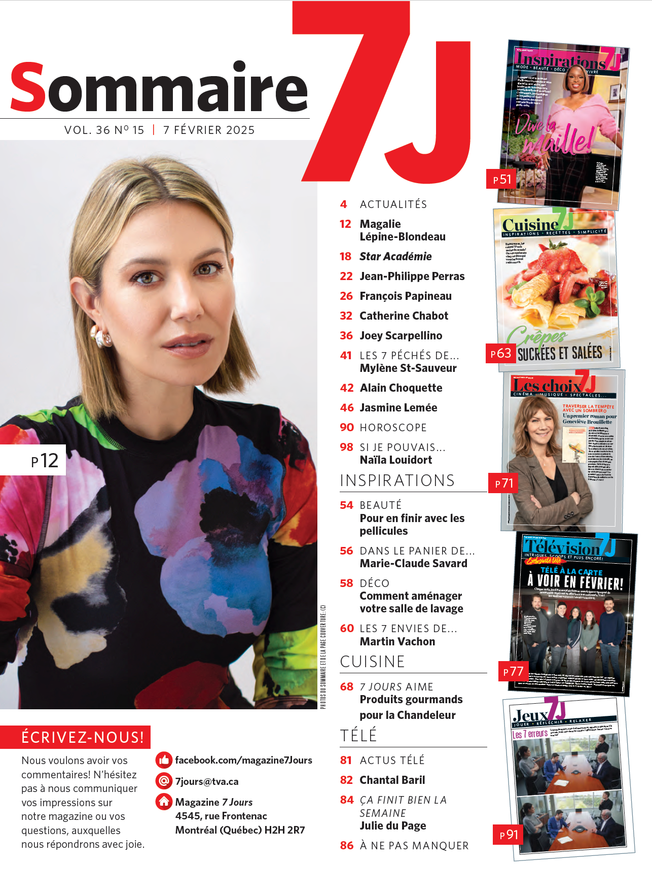 Vol.36 no.15 | 7 février 2025